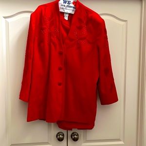 Champagne Beaded Suit